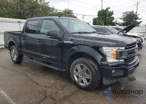 2018 Ford F150 Supercrew from USA, damaged, VIN 1FTEW1EP9JFB03738